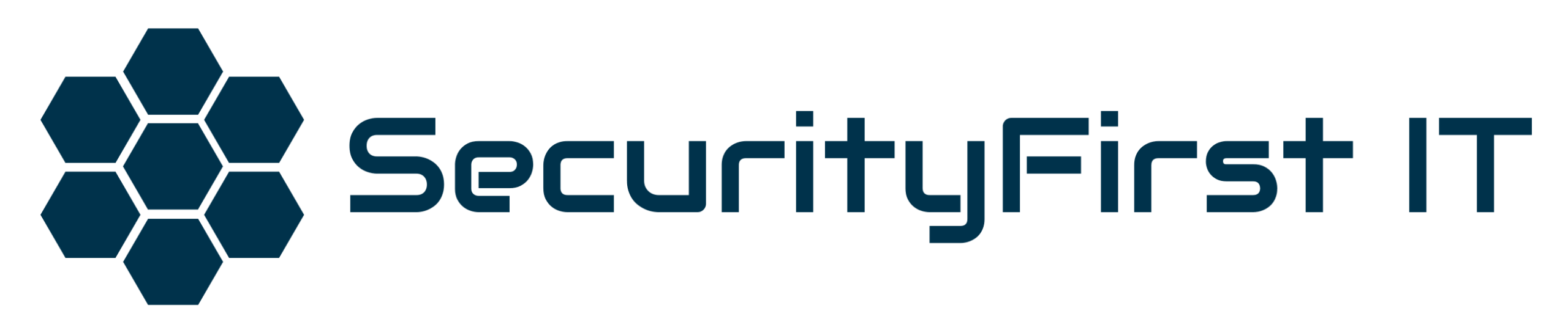 Security First IT logo with emblem transparent